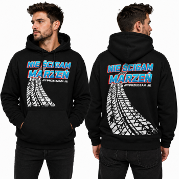 BLUZA Z KAPTUREM M8 NIE ŚCIGAM
